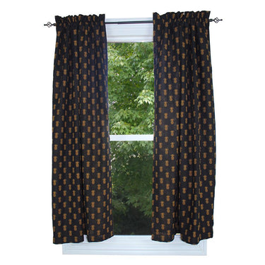 Pineapple Town - Black Panels P6660011 - The Fox Decor